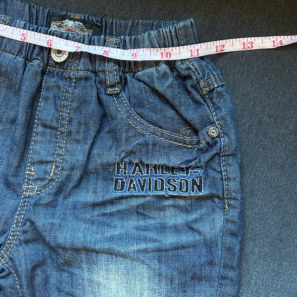 Harley-Davidson blue short - Picture 7 of 11
